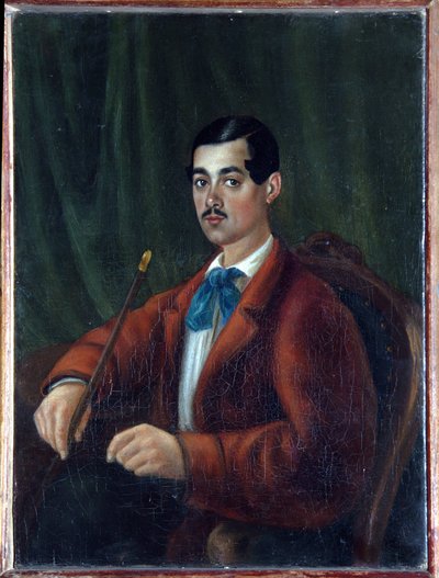 Self Portrait of Alexander Alexandrovich Bestuzhev by Alexander Alexandrovich Bestuzhev Marlinsky