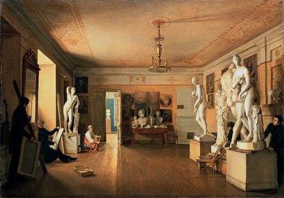 Atelier of the Artist Alexei Venetsianov in St Petersburg by Alexander Alexeyev