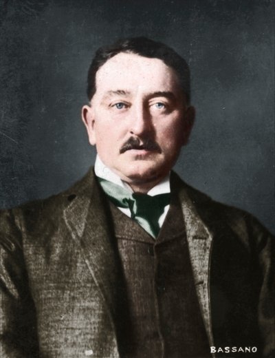 Cecil Rhodes, English-born South African entrepreneur and statesman by Alexander Bassano