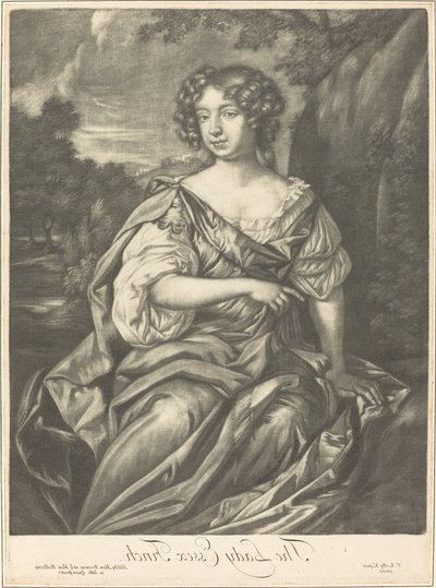 The Lady Essex Finch by Alexander Browne after Sir Peter Lely