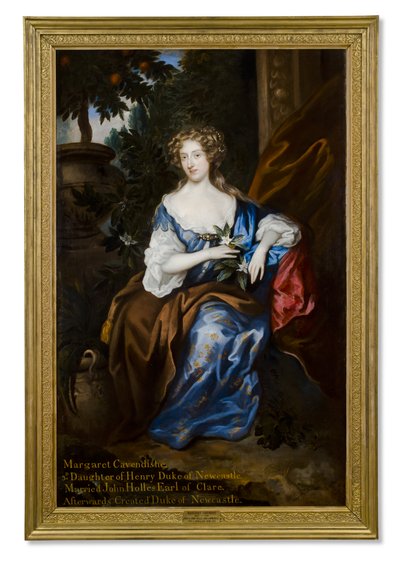 Portrait of Margaret Holles, Duchess of Newcastle by Alexander Comer