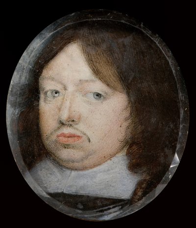 Miniature of Charles X, King of Sweden by Alexander Cooper