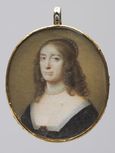 Portrait of Elizabeth Stuart, Electress Palatine and Queen of Bohemia, 1630s by Alexander Cooper
