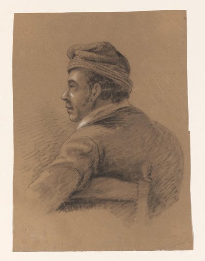 Bust of a Seated Man, Seen from the Back by Alexander Cranendoncq