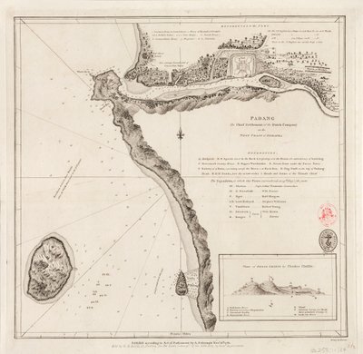 Padang - The Chief Settlement of the Dutch Company on the West Coast of Sumatra by Alexander Dalrymple