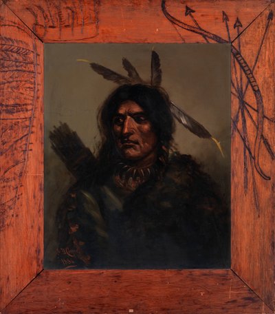 Indian Man with Quiver by Alexander Davis Cooper