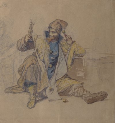 Jester of Tsar Ivan the Terrible by Alexander Dmitrievich Litovchenko