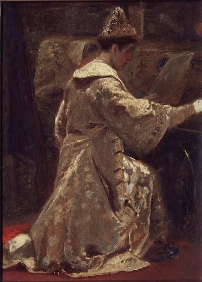 Tsar Alexis I Mikhailovich of Russia 1629-1676, before 1886 by Alexander Dmitrievich Litovchenko