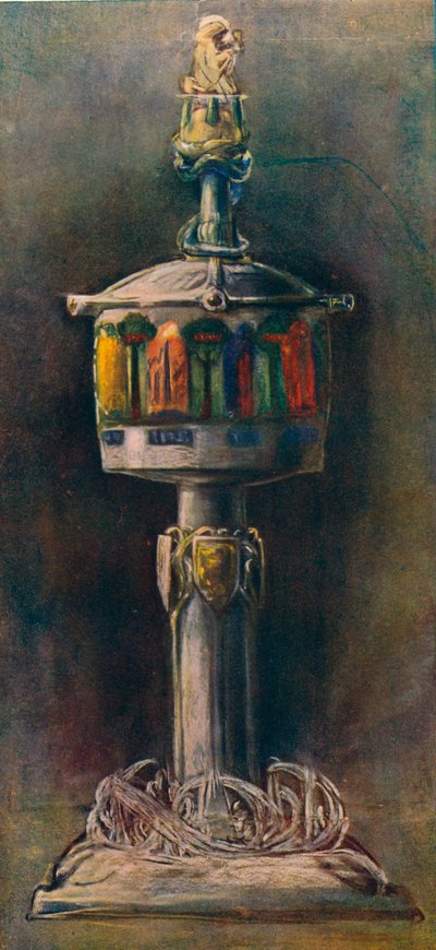 Silver Cup with Bassetaille Enamels by Alexander Fisher