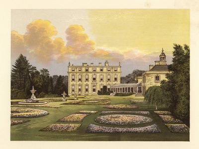 Ditchley House and Gardens, Oxfordshire, England by Alexander Francis (after) Lydon