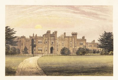Garnstone, Herefordshire, England, 1880 (engraving) by Alexander Francis (after) Lydon