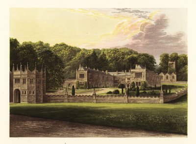 Lanhydrock House, Cornwall, England by Alexander Francis (after) Lydon