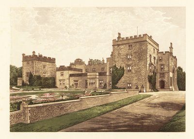 Muncaster Castle, Cumbria, England (engraving) by Alexander Francis (after) Lydon