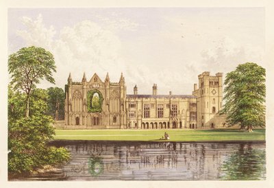 Newstead Abbey, Nottinghamshire, England. 1880 by Alexander Francis (after) Lydon