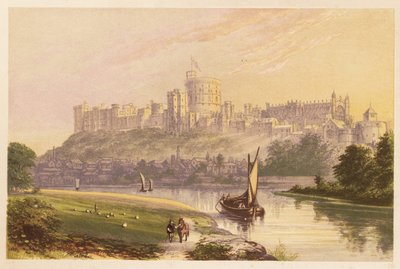 Windsor Castle, Berkshire, England by Alexander Francis (after) Lydon