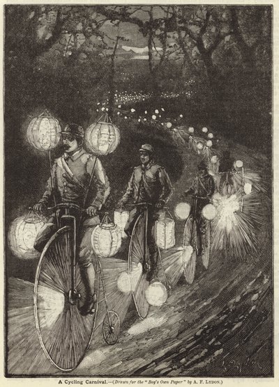 A Cycling Carnival by Alexander Francis Lydon