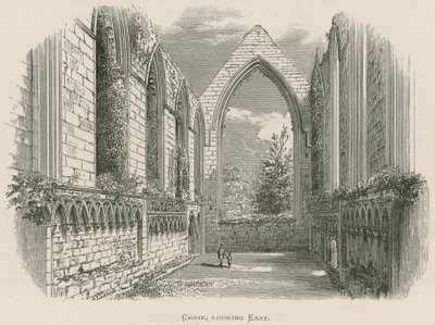 Bolton Priory, Choir, Looking East by Alexander Francis Lydon