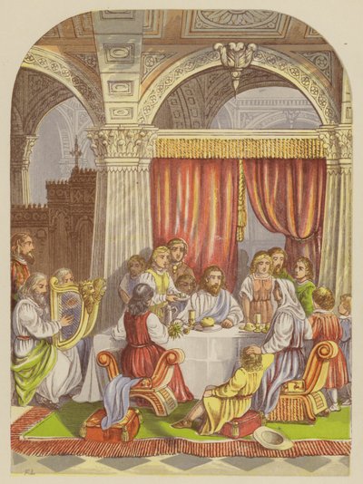 Christiana Entertained by the Interpreter by Alexander Francis Lydon