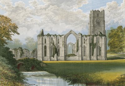 Fountains Abbey by Alexander Francis Lydon
