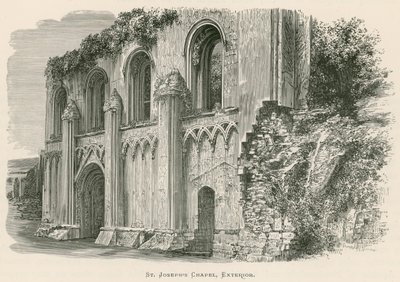Glastonbury Abbey, St Joseph