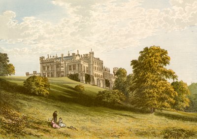 Lambton Castle by Alexander Francis Lydon