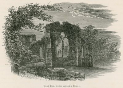 Netley Abbey, East End, from Abbot