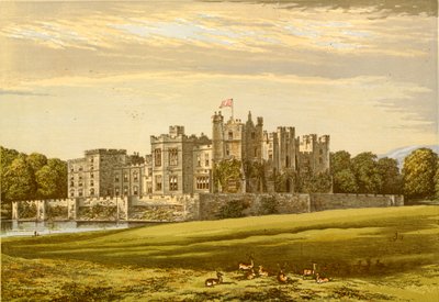 Raby Castle by Alexander Francis Lydon