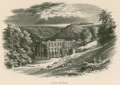 Rievaulx Abbey, From the East by Alexander Francis Lydon