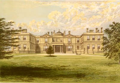 Swithland Hall by Alexander Francis Lydon