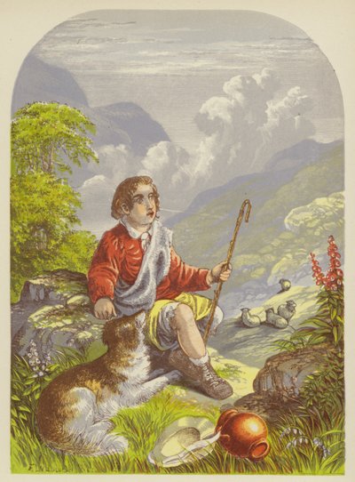 The Shepherd Boy in the Valley of Humiliation by Alexander Francis Lydon