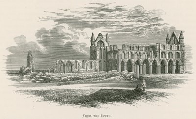 Whitby Abbey, From the South by Alexander Francis Lydon