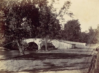 Burnside Bridge, Across the Antietam, near Sharpsburg, No. 1, September 1862 by Alexander Gardner