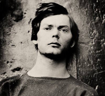 Lewis Powell in Wrist Irons Aboard the USS Saugus by Alexander Gardner