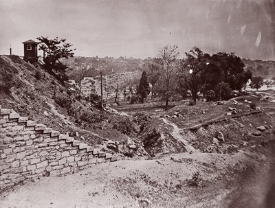 Ruins of R & P Railroad Bridge, Richmond by Alexander Gardner