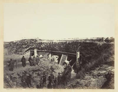 The Pulpit, Fort Fisher, North Carolina, January 1865 by Alexander Gardner