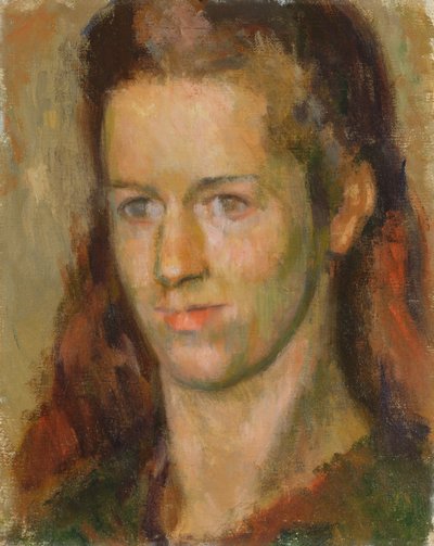 Portrait of Anne Olivier Popham (later Mrs Quentin Bell), 1939 by Alexander Graham Bell