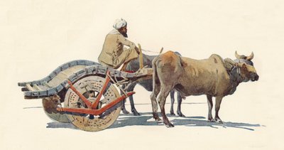 A Bullock Cart, Jodhpur by Alexander Henry Hallam Murray