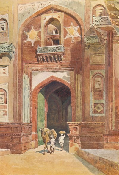 Agra Fort - Inside the Delhi Gate, c. 1880-1905 by Alexander Henry Hallam Murray