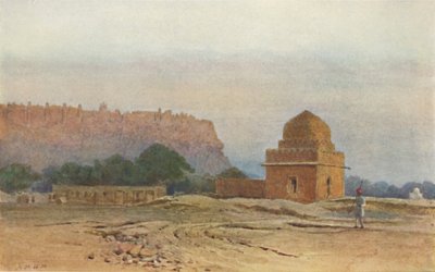 Gwalior Fort Before Sunrise by Alexander Henry Hallam Murray