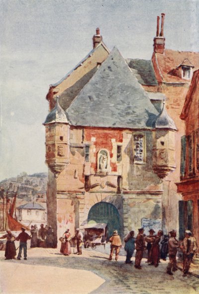 Honfleur, Harbour Gateway by Alexander Henry Hallam Murray