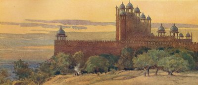 The Mosque and Gate of Victory, Fatehpur Sikri, c. 1880-1905 by Alexander Henry Hallam Murray