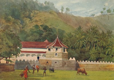 The Temple of the Tooth, Kandy - Exterior by Alexander Henry Hallam Murray