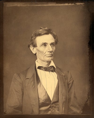 Portrait of Lincoln as a Presidential Candidate by Alexander Hesler
