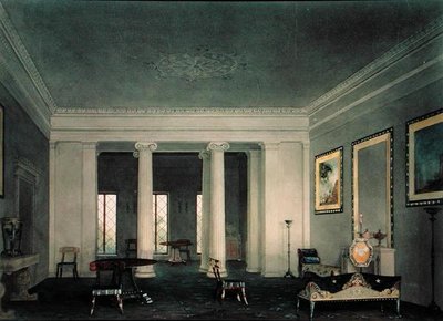 Greek Revival Double Parlor by Alexander Jackson Davis