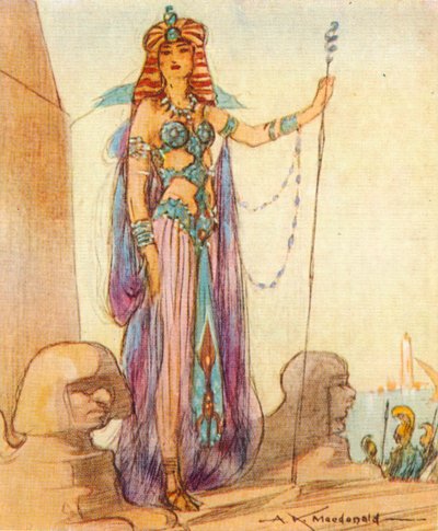 Cleopatra VII 69-30 BC, Queen of Egypt, 1937 by Alexander K. MacDonald