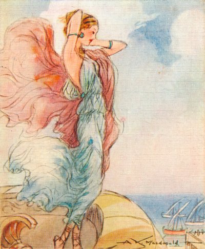 Helen of Troy, daughter of Zeus and Leda by Alexander K. MacDonald