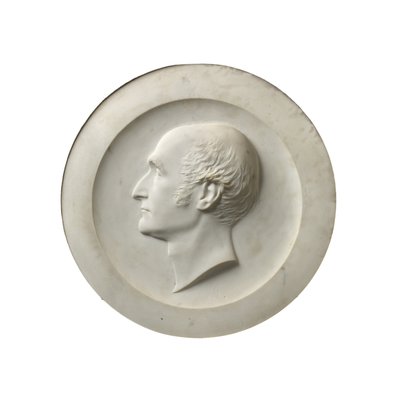 Profile portrait of Revd Dr Henry Wellesley by Alexander Munro