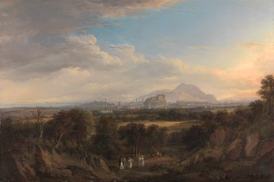 A View of Edinburgh from the West, 1822-1826 by Alexander Nasmyth