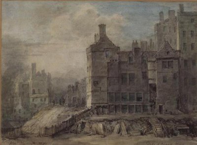 Duke of Argyll House, Edinburgh by Alexander Nasmyth
