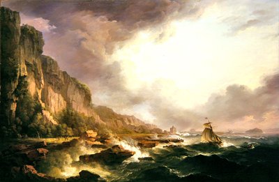 Portencross - At the Mouth of the Clyde by Alexander Nasmyth